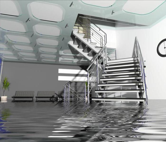 Flooded Office 